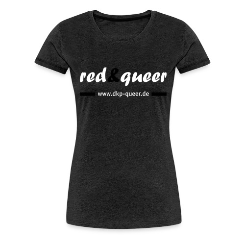 rednqueer logo www - Frauen Premium T-Shirt