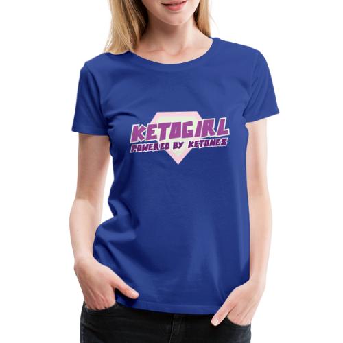 Keto Girl Frau Diät Ketoshirt Ketogen - Frauen Premium T-Shirt