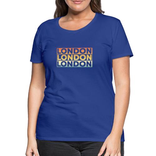 Vintage London Souvenir - Retro SehnsuchtLondon - Frauen Premium T-Shirt