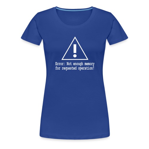 Error Nerd - Frauen Premium T-Shirt