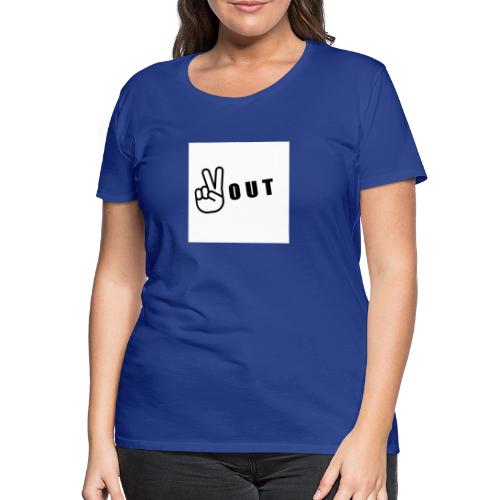 JFFC peace out merch - Women's Premium T-Shirt