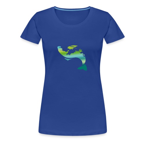 Küstenfisch - Frauen Premium T-Shirt
