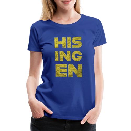 Hisingens Karta - Premium-T-shirt dam