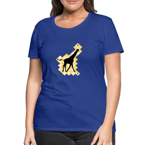 GiraffeSquare - Naisten premium t-paita