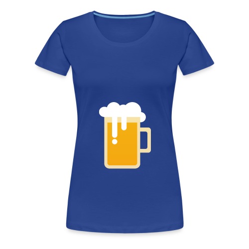 Beerplop Bierkrug Basic - Frauen Premium T-Shirt