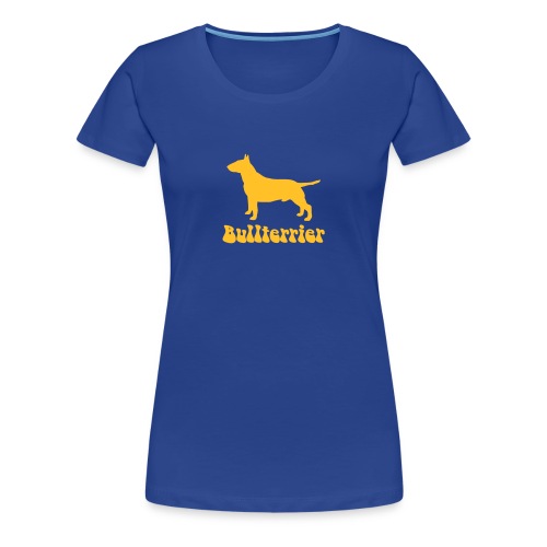 Bullterrier Logo - Frauen Premium T-Shirt