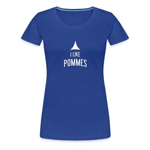 I like Pommes 3 - Frauen Premium T-Shirt