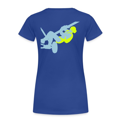 Parachutisme video - T-shirt Premium Femme