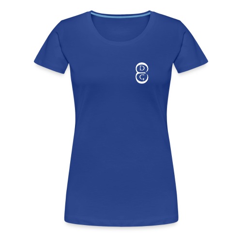EDG-Logo 1000x1000 weiß n - Frauen Premium T-Shirt
