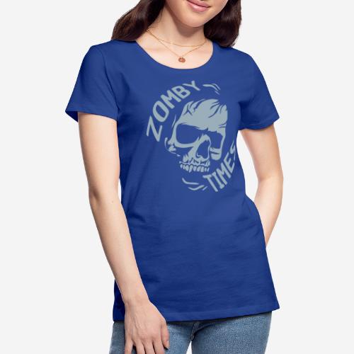 zomby zeiten ära zombie - Frauen Premium T-Shirt
