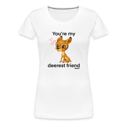 Deerest przyjaciel przez Diamondlight - Koszulka damska Premium