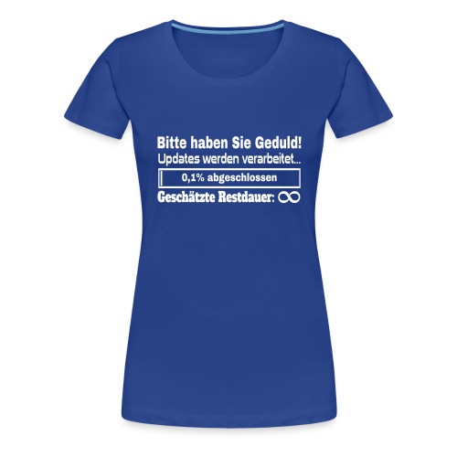 Update Ladebalken - Frauen Premium T-Shirt