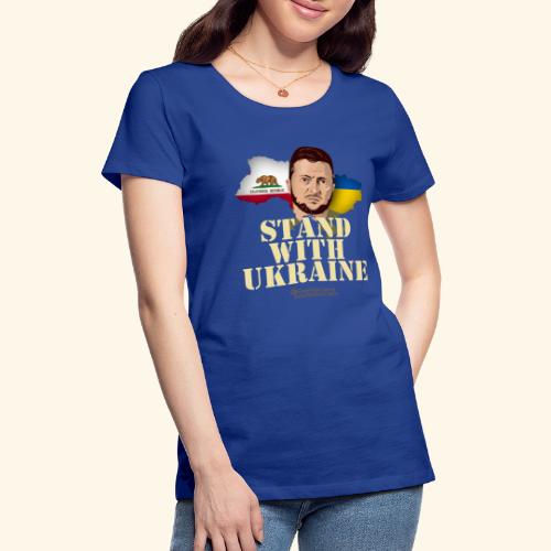 Ukraine Kalifornien Selenskyj - Frauen Premium T-Shirt