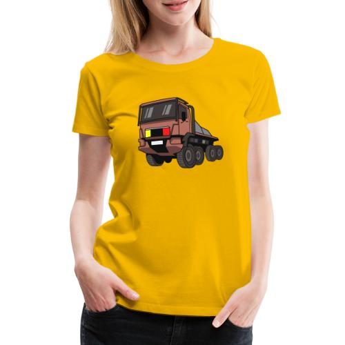 TRUCK TRIAL 8X8 EMOJI ALS XTREME OFFROAD TRIAL LKW - Frauen Premium T-Shirt