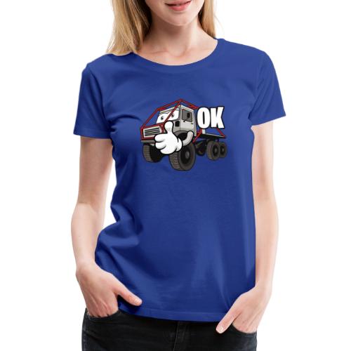 Daumen hoch Truck Emoji - Frauen Premium T-Shirt