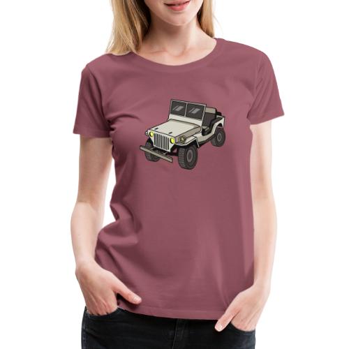 Willys CJ 4X4 Geländewagen Fans - Frauen Premium T-Shirt