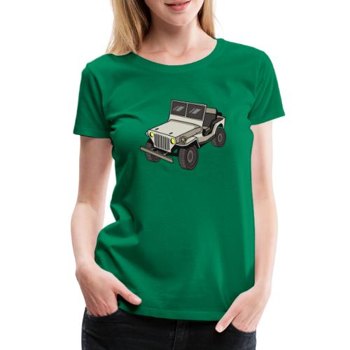 Willys CJ 4X4 Geländewagen Fans - Frauen Premium T-Shirt