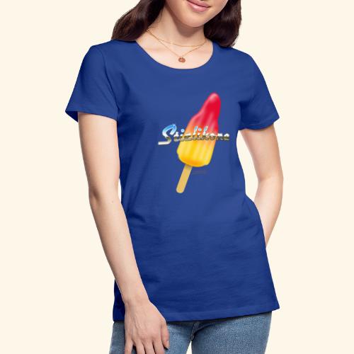 Eis am Stiel Rakete Stielikone | spassprediger - Frauen Premium T-Shirt