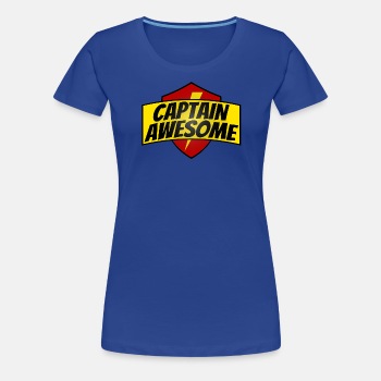 Captain Awesome - Premium T-shirt for women