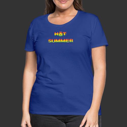 Hot Summer in creamy Rainbow - Women's Premium T-Shirt