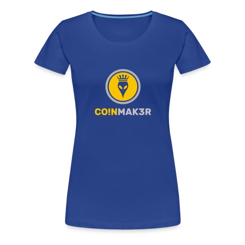 Coin Maker Crypto Coins - Women's Premium T-Shirt