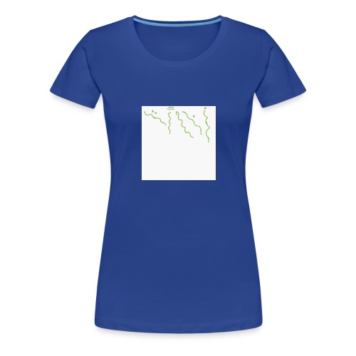 Språk fra ohter planets logo MERLA - Premium T-skjorte for kvinner