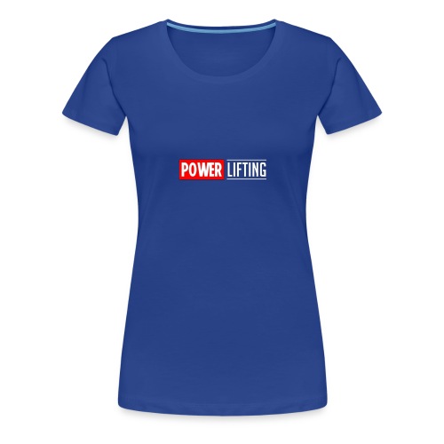 Powerlifting movi - Frauen Premium T-Shirt
