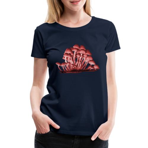 Pilze Stockschwämmchen Herbst - Frauen Premium T-Shirt