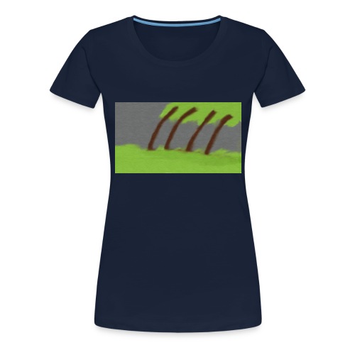 Storm in the Wind - Vrouwen Premium T-shirt