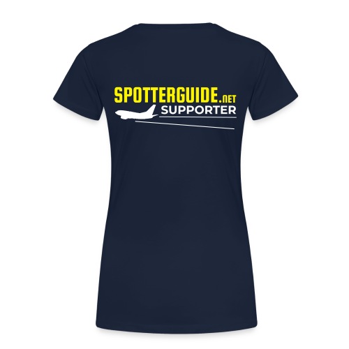 Spotterguide.net Supporter - T-shirt Premium Femme