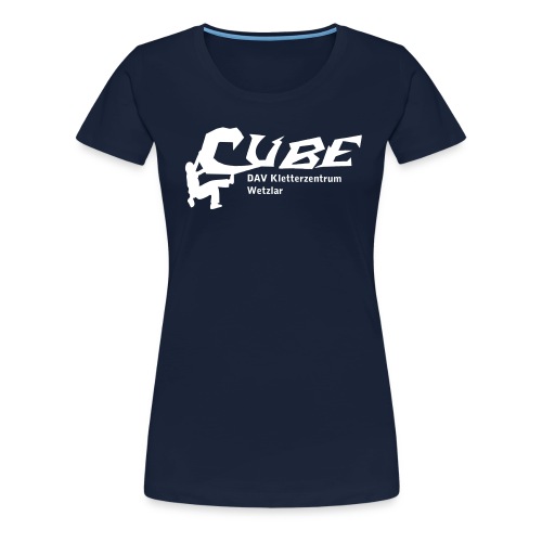 Cube Logo - Frauen Premium T-Shirt
