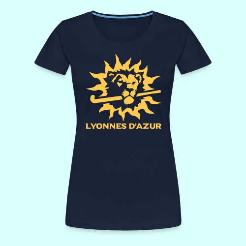 Lyonnes d azur 2 couleurs - T-shirt Premium Femme