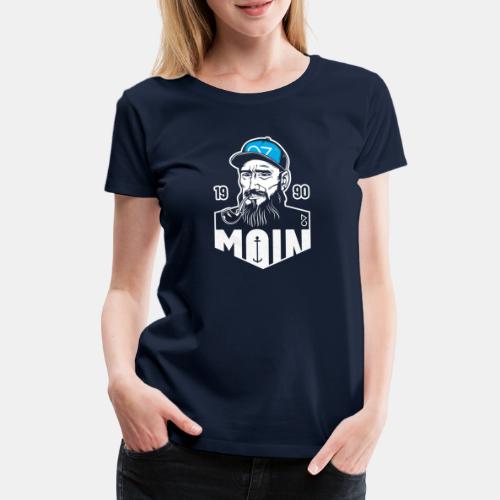 Mann mit Hut - Frauen Premium T-Shirt