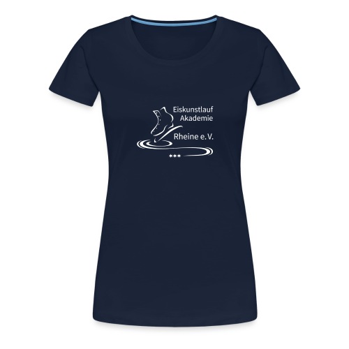 EARheine Logo weiss - Frauen Premium T-Shirt