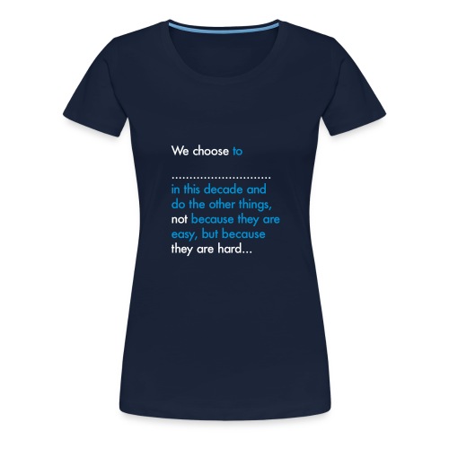 wechooseto - Women's Premium T-Shirt
