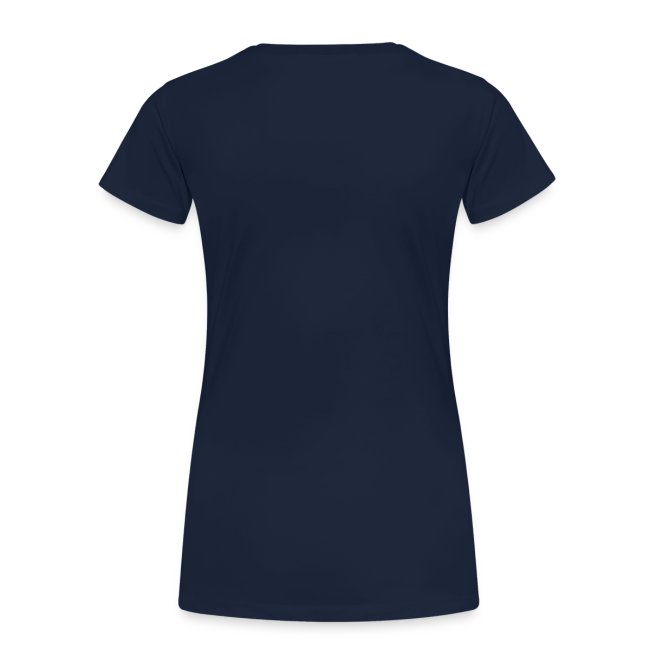 dog paw snowflake - Frauen Premium T-Shirt