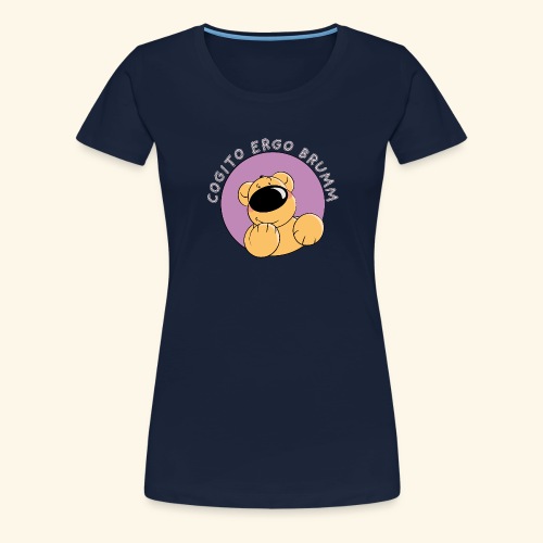 Cogito ergo brumm - Frauen Premium T-Shirt