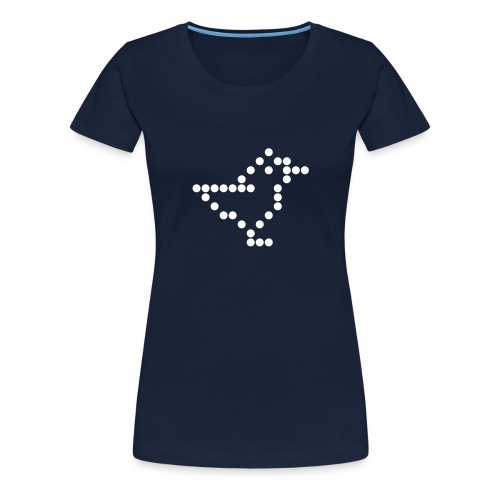 dottedbird - Frauen Premium T-Shirt