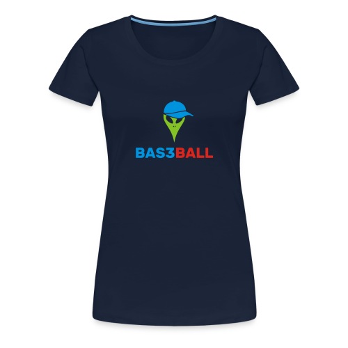 baseball - Dame premium T-shirt