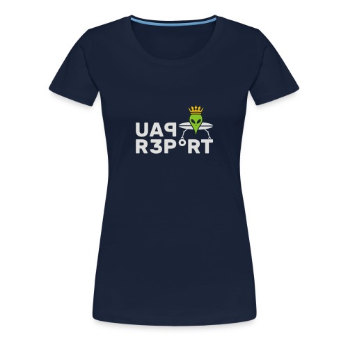 UAP Rapport Alien UFO - Dame premium T-shirt