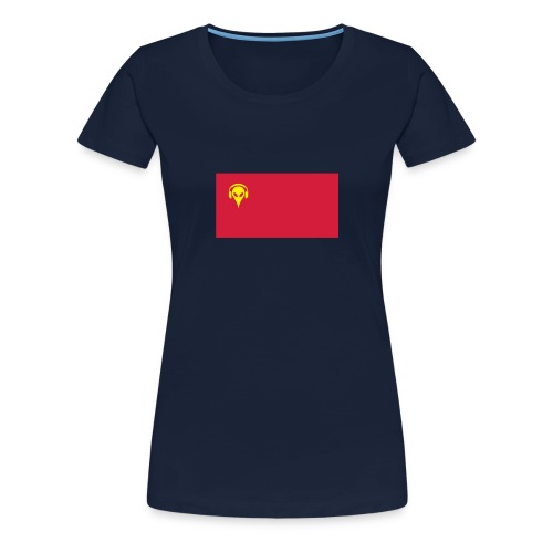 Fodbold T-shirt Kina Music Alien - Dame premium T-shirt