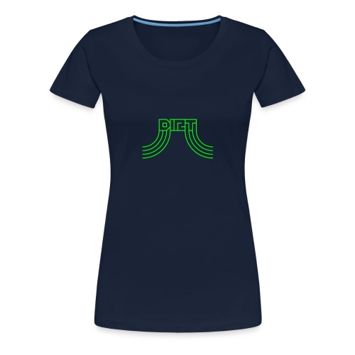 DIRT Logo - Frauen Premium T-Shirt