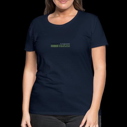 sudo reset - Frauen Premium T-Shirt
