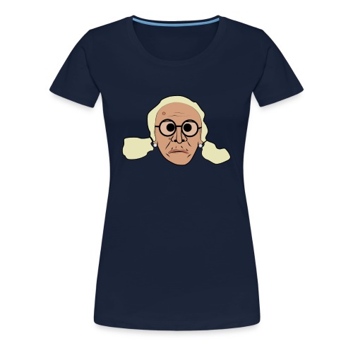 Kerstin sur png - Premium-T-shirt dam