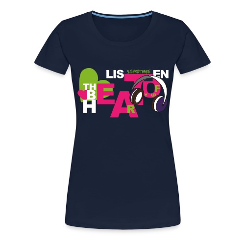 s33_beat_of_heart_2 - Frauen Premium T-Shirt