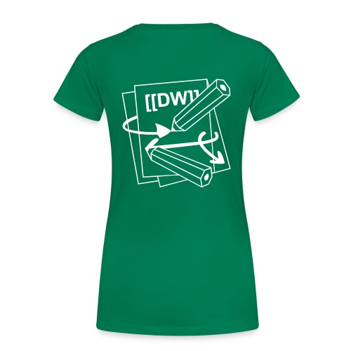 DokuWiki Logo mono - Women's Premium T-Shirt