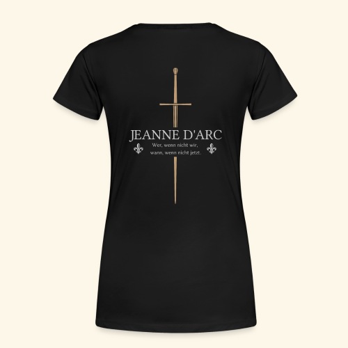 Jeanne d arc - Frauen Premium T-Shirt