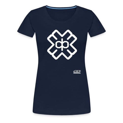 d3eplogowhite - Women's Premium T-Shirt
