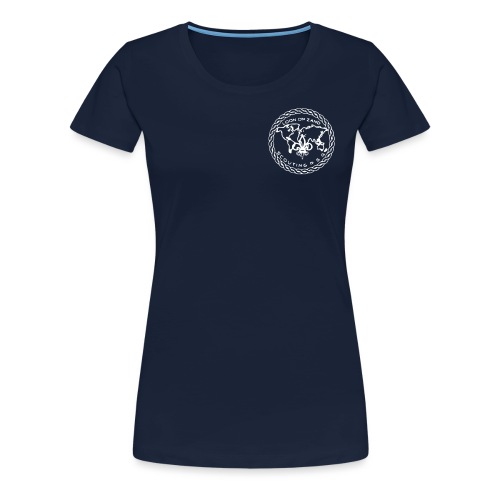 Logo PSG standaard zw klein eps - Vrouwen Premium T-shirt