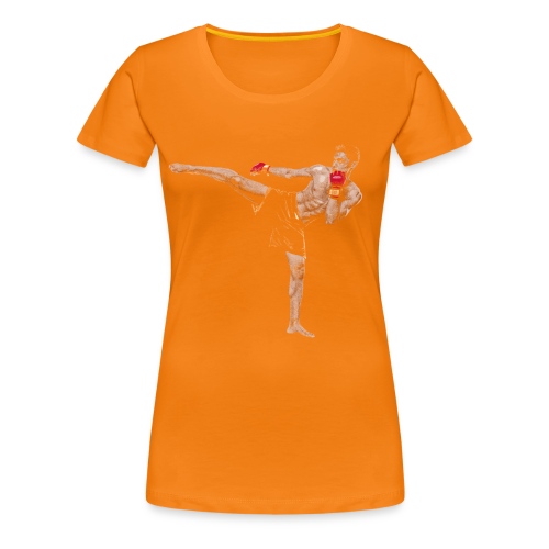 Kickboxer - Frauen Premium T-Shirt
